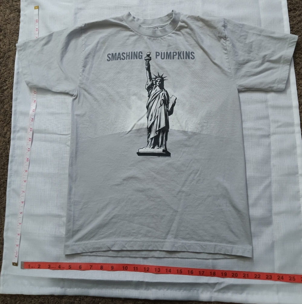 Smashing Pumpkins 2000s Gray T-Shirt